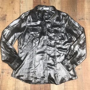 Calvin Klein long sleeve button down shirt.